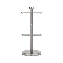 Morphy Richards Accents Kitchen Roll Holder & Mug Tree Set Stainless Steel - Silver