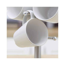 Morphy Richards Accents Kitchen Roll Holder & Mug Tree Set Stainless Steel - Silver