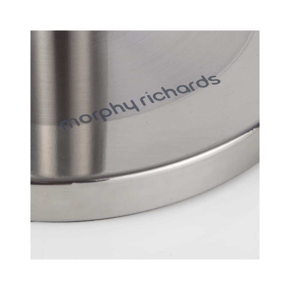 Morphy Richards Accents Kitchen Roll Holder & Mug Tree Set Stainless Steel - Silver