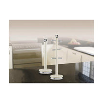Morphy Richards Dimensions 6 Cup Mug Tree Polished Stainless Steel - Ivory Cream