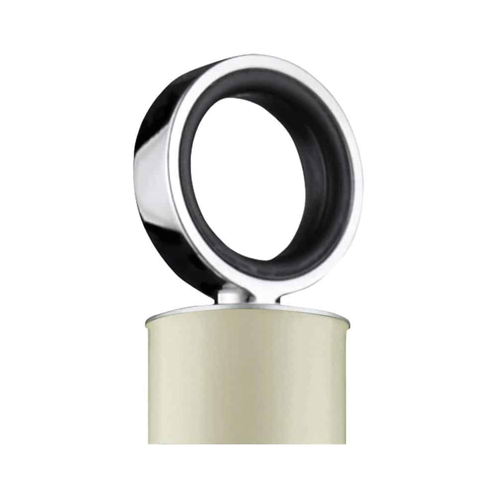 Morphy Richards Dimensions 6 Cup Mug Tree Polished Stainless Steel - Ivory Cream