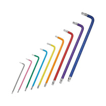 Blue Spot Tools Extra Long Colour Coded Tamper Torx Key Set (T10-T50) - 9 Piece