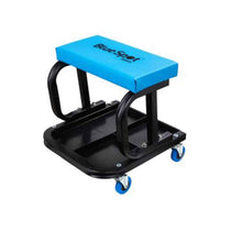 Blue Spot Tools Mechanics Creeper Stool 150Kg Capacity - Blue