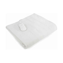 Carmen Fitted Electric Under Blanket Single With Overheat Protection 85W - White