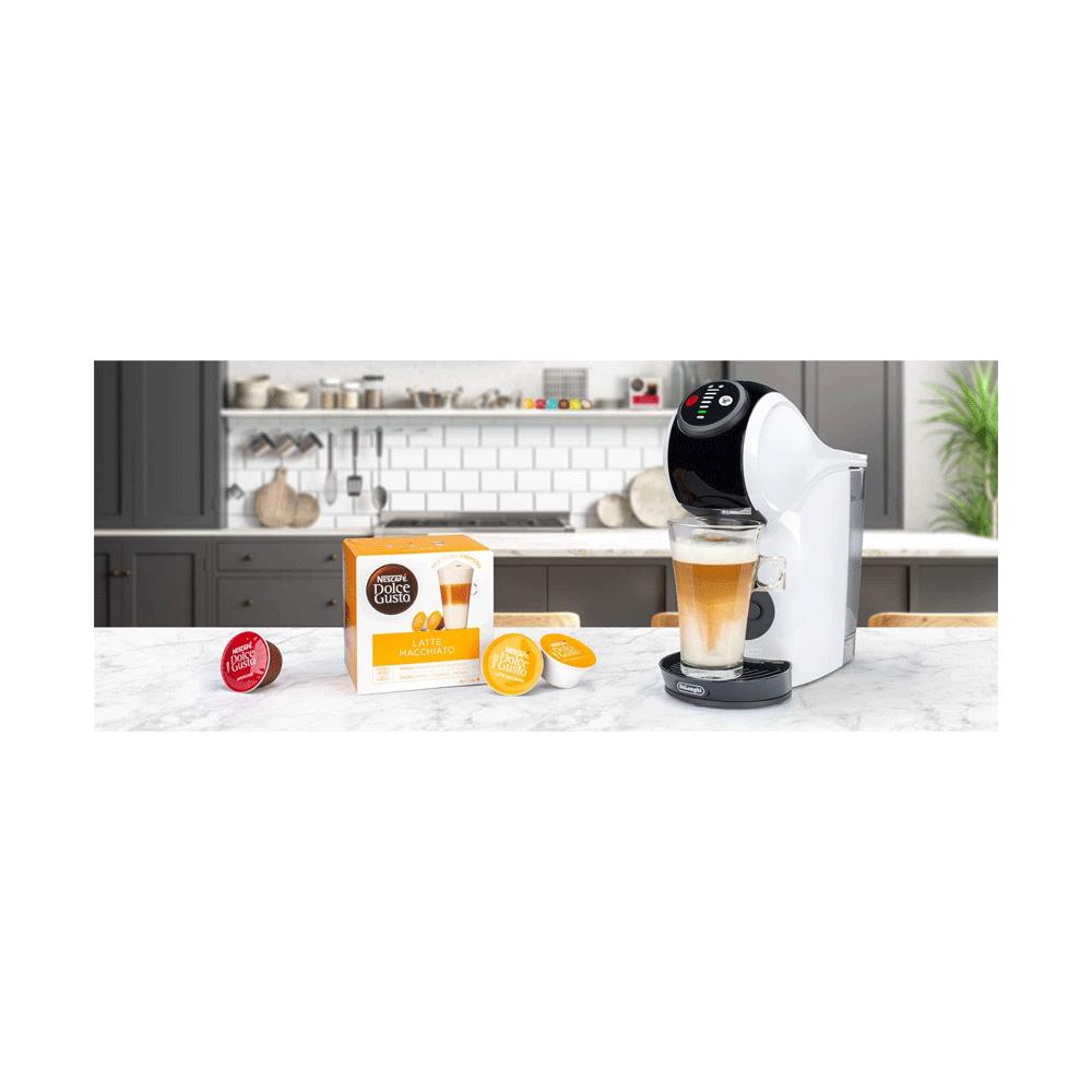 Delonghi Genio S Pod Nescafe Dolce Gusto Coffee Machine 1460W 0.8 Litres - White