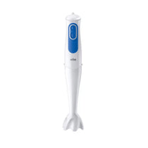 Braun MultiQuick 3 Hand Blender Omlette With Attachment 700 W 350ml Chopper And 600ml Beaker - White/Blue