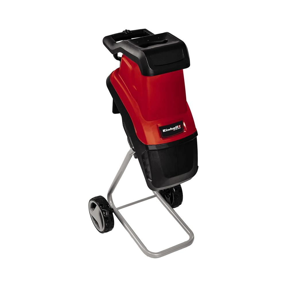 Einhell GC-KS 2540 Electric Garden Shredder 2500W Reversible Steel Blades With Debris Bag - Red/Black Main image