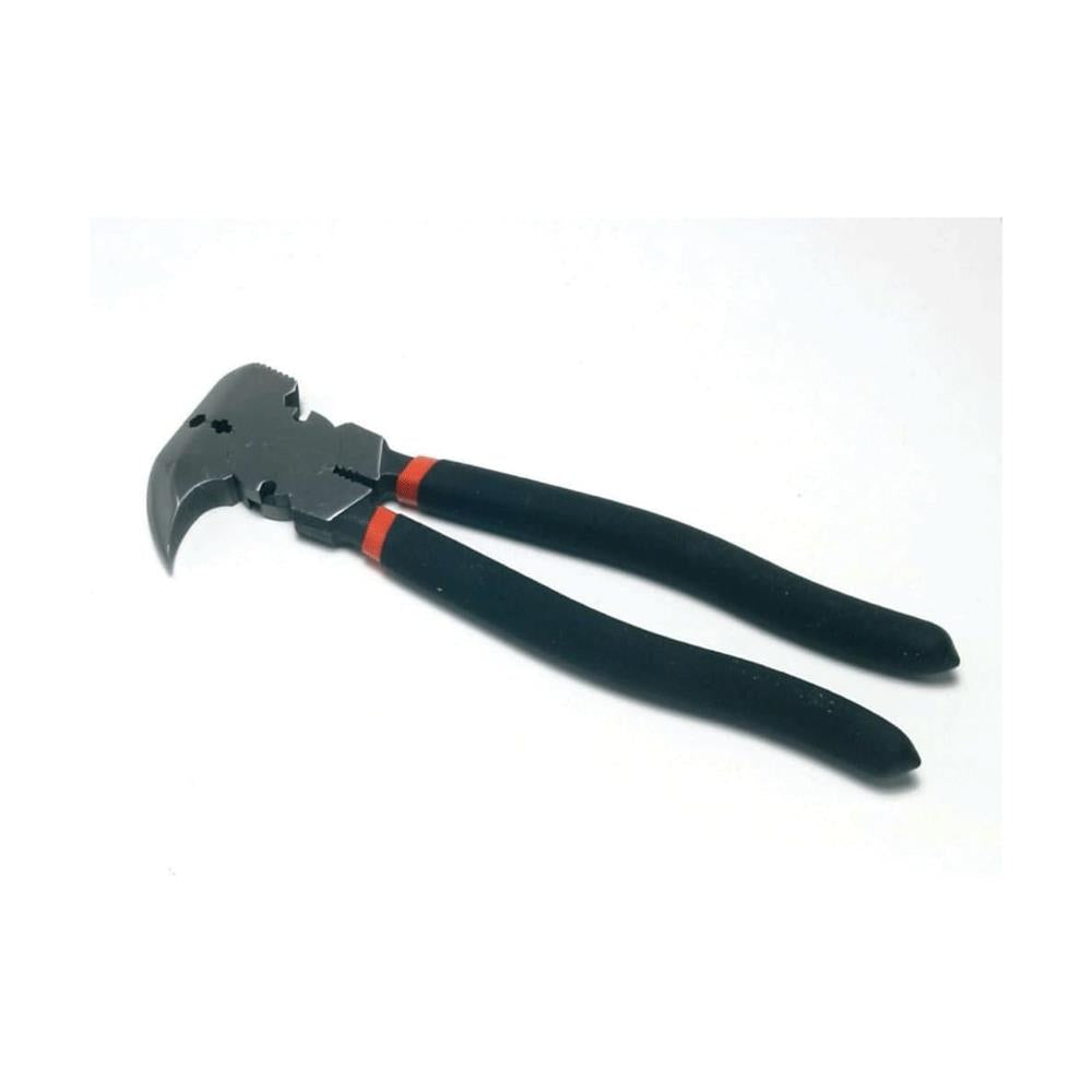 Hilka 10 Inch Fencing Pliers Carbon Steel With Polished Finish - Black