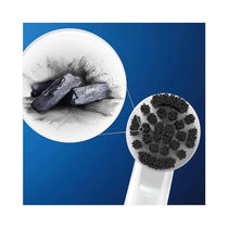 Oral-B Pro 3 3000 Pure White Electric Toothbrush Visible Gum Pressure Control With 3 Modes - Charcoal Black