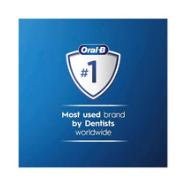 Oral-B Pro 3 3000 Pure White Electric Toothbrush Visible Gum Pressure Control With 3 Modes - Charcoal Black
