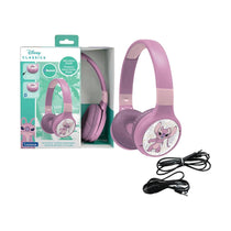 Lexibook Disney Stitch Bluetooth & Wired Foldable Headphones - Purple