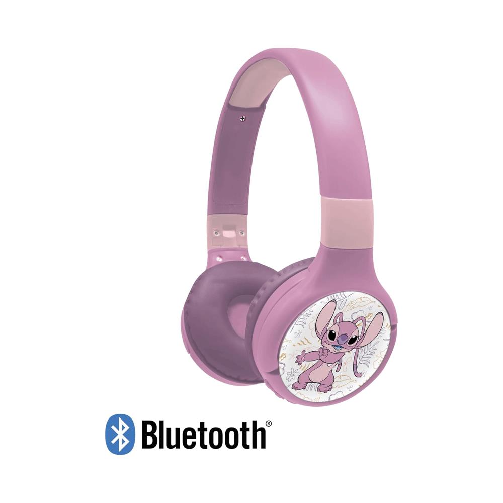 Lexibook Disney Stitch Bluetooth & Wired Foldable Headphones - Purple