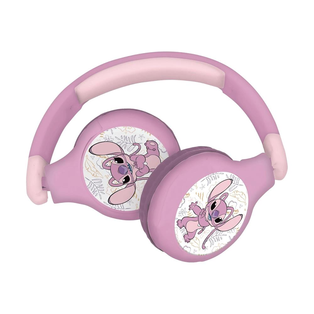 Lexibook Disney Stitch Bluetooth & Wired Foldable Headphones - Purple