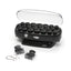 BaByliss Thermo-Ceramic Heated Hair Rollers 20 Rollers 8 Large 6 Medium 6 Small With Clips & Pins - Black