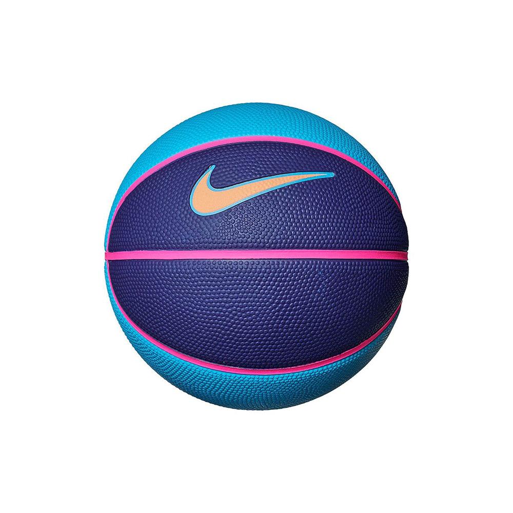 Nike Swoosh Skills Basketball Size 3 - Laser Blue/Deep Royal Blue/Hyper Pink/Orange Trance Main image