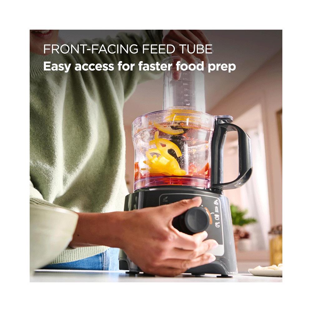 Kenwood Multi Pro Compact Food Processor & Blender With Attachment 800W 1.2 Litres - Grey