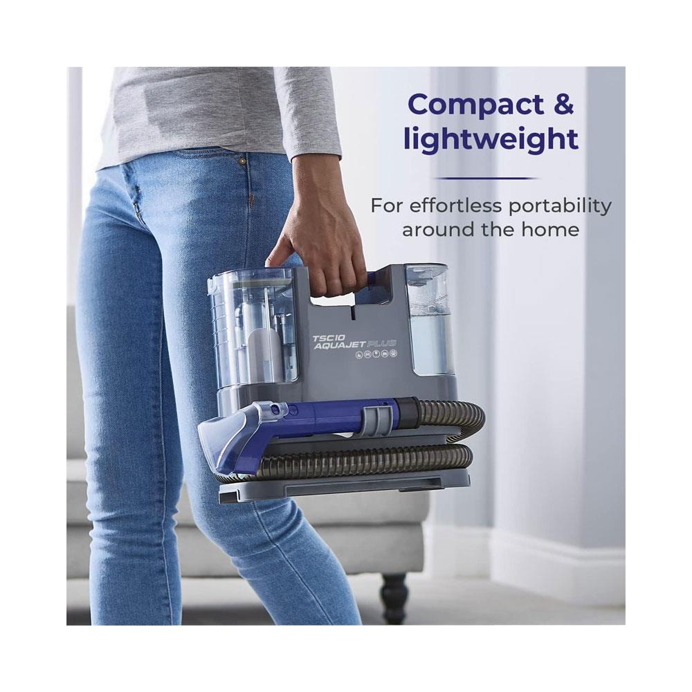 Tower TSC10 AQUAJETPLUS Spot Pro Cleaner 400W 2 X 1.2 Litre Water Tank - Grey & Blue