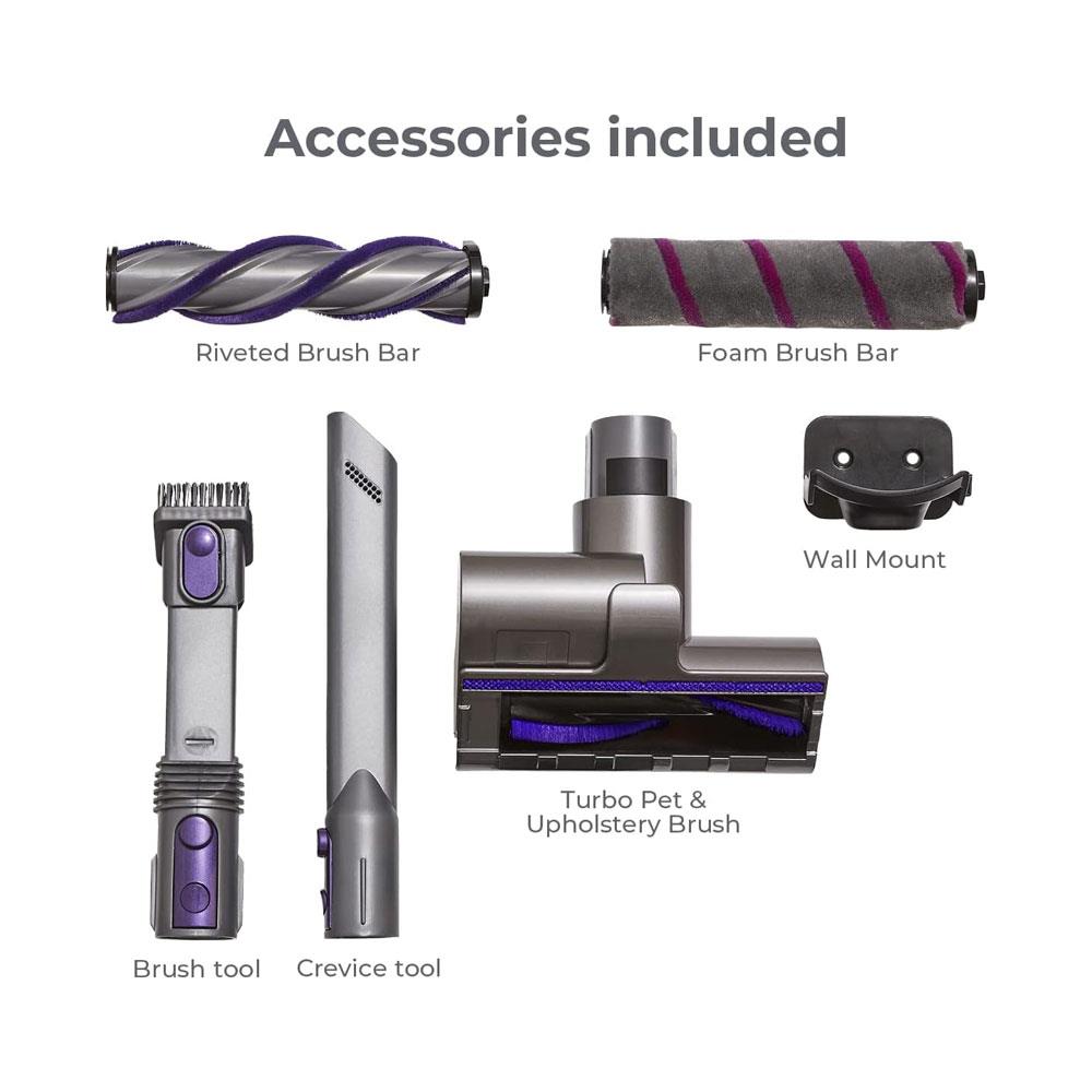 Tower VL50 Pro Pet 3-In-1 Cordless Vacuum Cleaner 22.2V 200W 1 Litre Dust Capacity - Purple