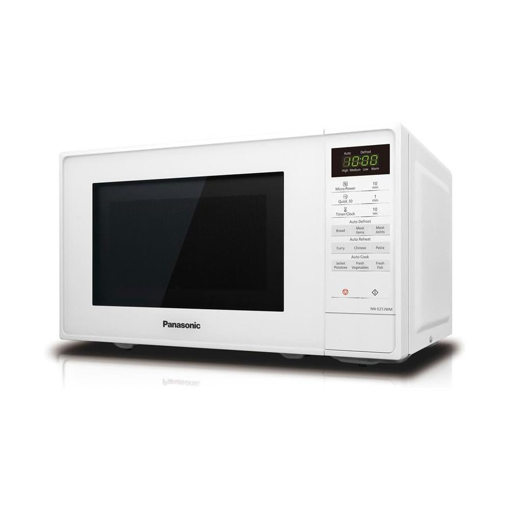 Panasonic Touch Control Microwave 800W 20 Litres 5 Power levels & 9 Programs - White
