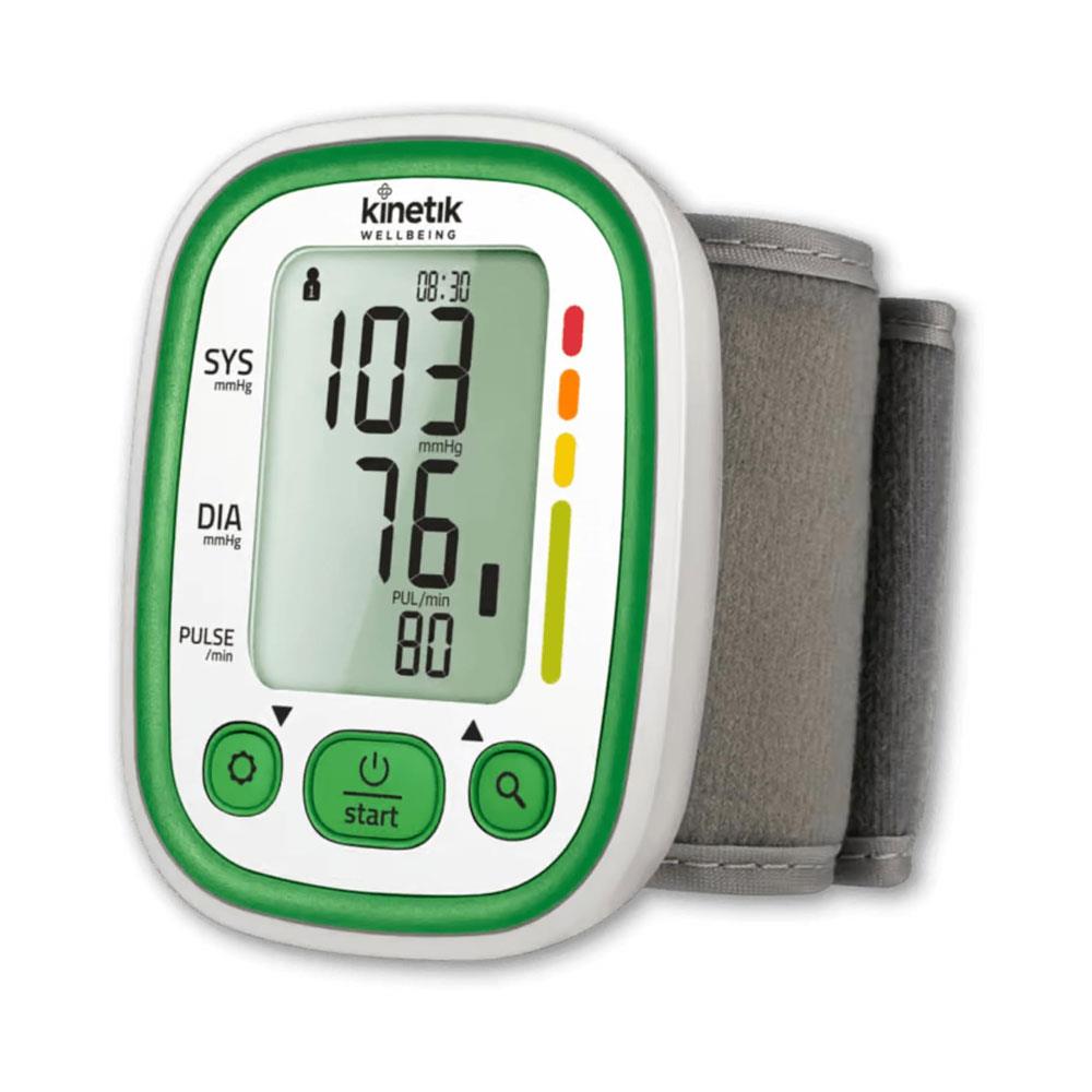 Kinetik Wellbeing Advanced Wrist Blood Pressure Monitor - Multicolour