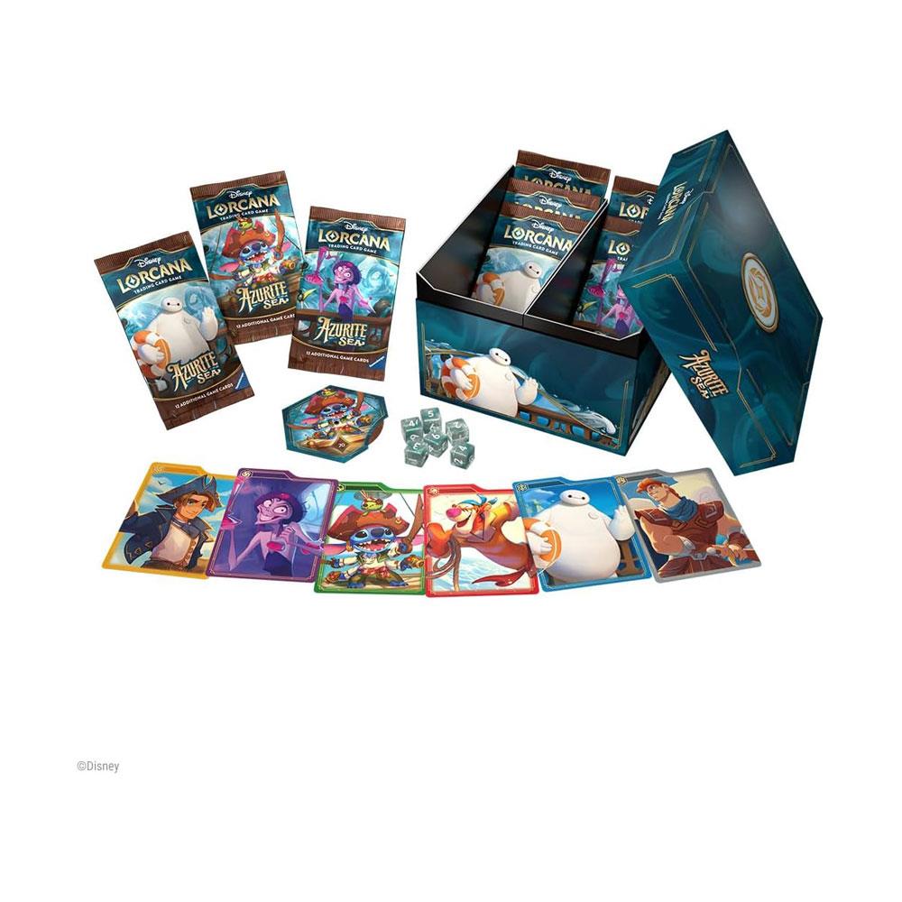 Ravensburger Disney Lorcana Azurite Sea With 12 Randomized Cards Illumineer's Trove Trading Card Game Booster Pack Secondary image