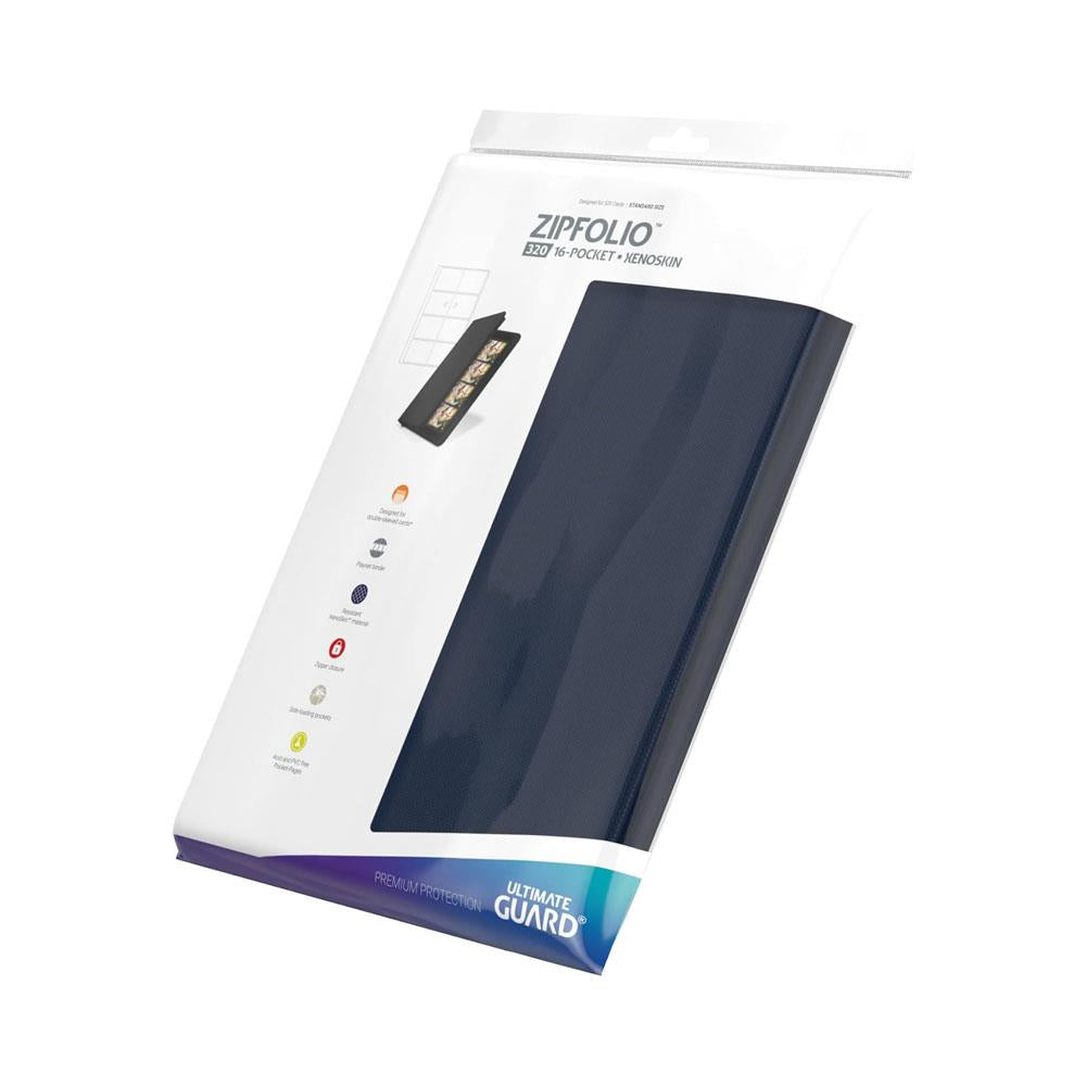 Ultimate Guard 320 16-Pocket XenoSkin ZipFolio - Dark Blue