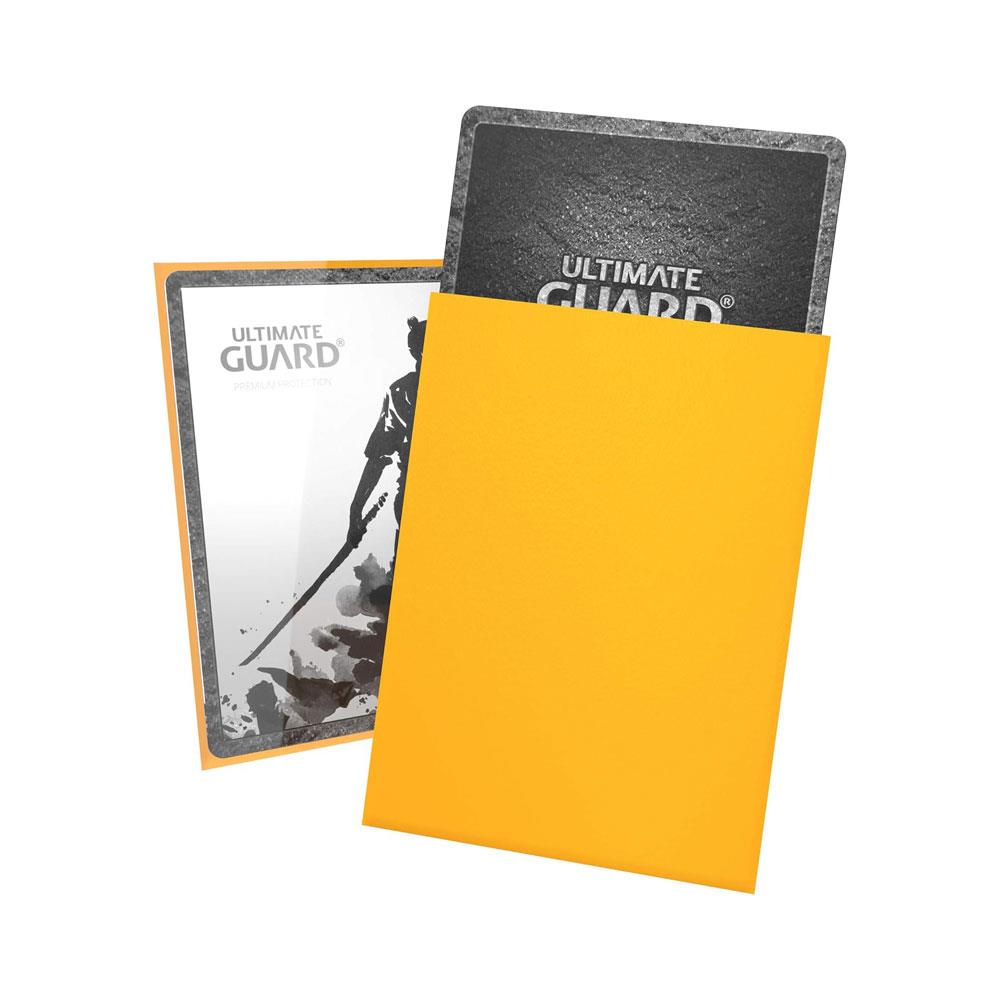 Ultimate Guard Katana Sleeves Standard Size (100) 66 x 91mm - Yellow
