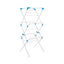 Minky Trio Concertina Airer 3 Tier Indoor Airer With 15m Drying Space Metal - White