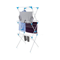 Minky Trio Concertina Airer 3 Tier Indoor Airer With 15m Drying Space Metal - White