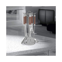 Morphy Richards Accents 5 Piece Gadget Kitchen Utensil Set Stainless Steel - Copper