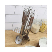 Morphy Richards Accents 5 Piece Gadget Kitchen Utensil Set Stainless Steel - Copper