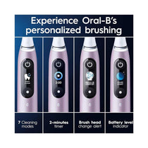 Oral-B iO Series 9 Electric Toothbrush Special Edition 7 Modes With Charging Travel Case - Rose