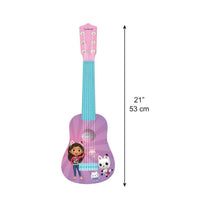 Lexibook Gabby's Dollhouse My First Guitar With 6 Nylon Strings 53cm - Pink