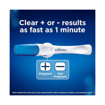 Clearblue Rapid Detection Pregnancy Test Kit Result As Fast As 1 Minute - 2 Tests
