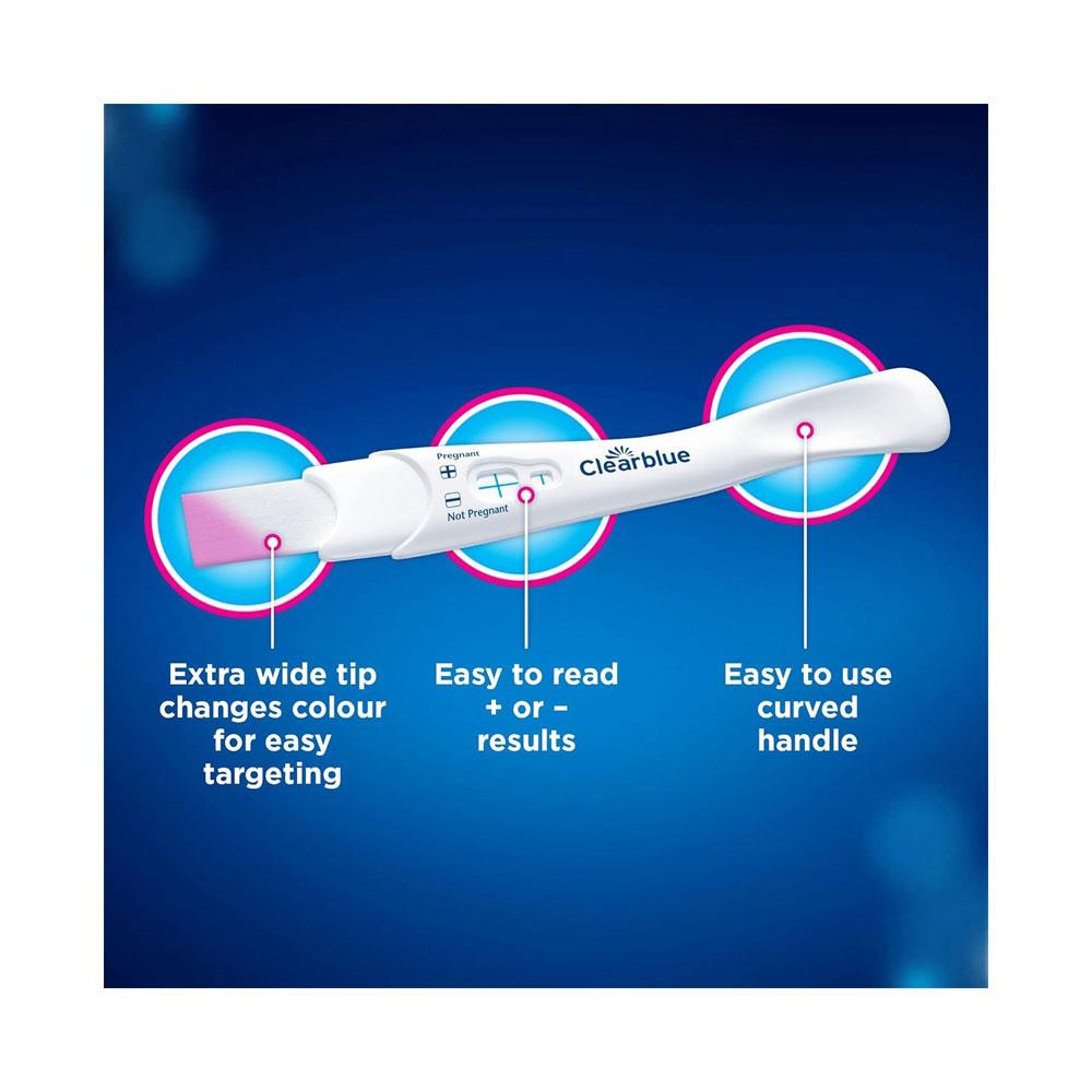 Clearblue Rapid Detection Pregnancy Test Kit Result As Fast As 1 Minute - 2 Tests