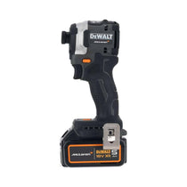 Dewalt McLaren F1 18V XR Brushless 1/4In Impact Driver With 2 x 18V 5.0Ah Li-ion Batteries And 4 Amp Charger Carry Case - Black