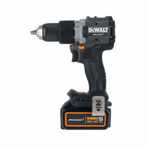 Dewalt McLaren F1 18V XR Brushless Combi Drill And 2 x 5.0Ah Li-ion Batteries With 4 Amp Charger Carry Case - Black