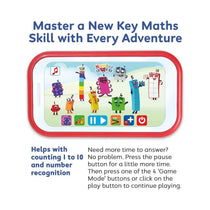 Numberblocks Mini Tablet Toy Count With Number Blocks And Learn Basic Maths Skills 4 Fun Activities - Multicolour