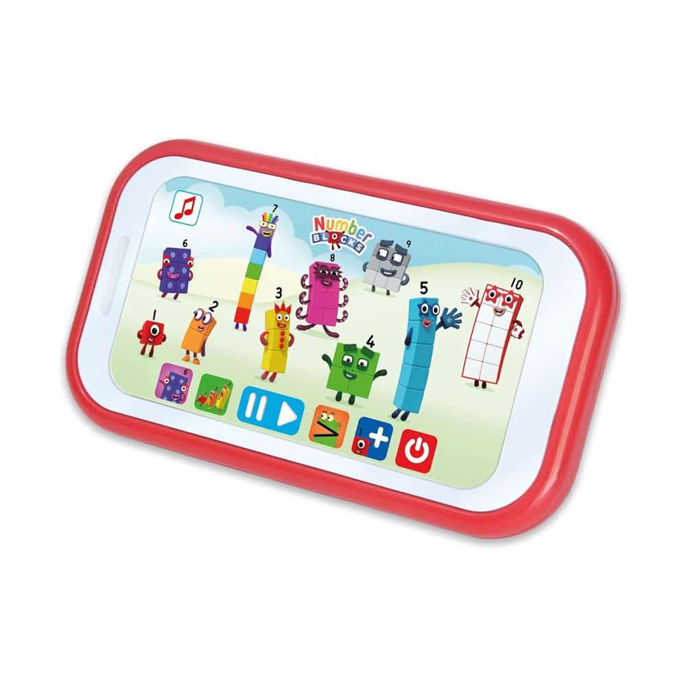 Numberblocks Mini Tablet Toy Count With Number Blocks And Learn Basic Maths Skills 4 Fun Activities - Multicolour