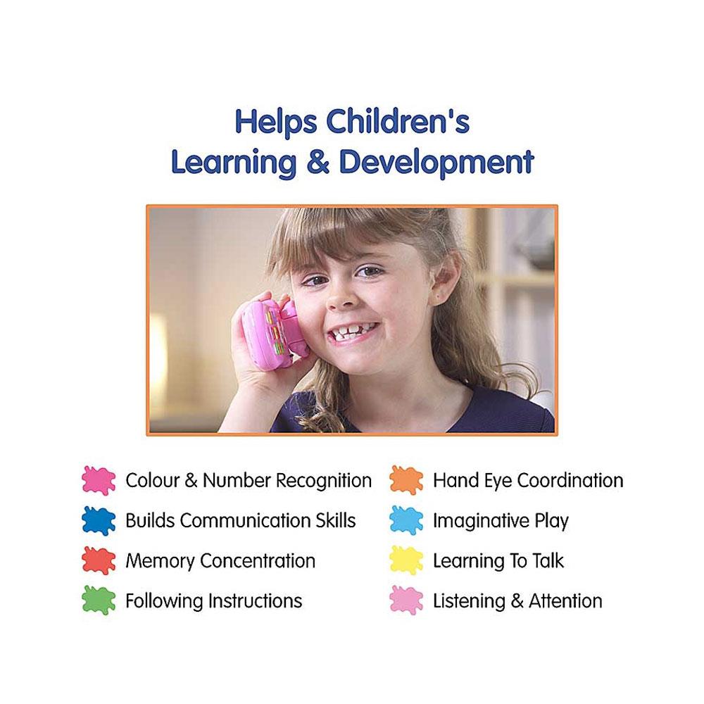 Peppa Pig Flip & Learn Toy Phone - Multicolour