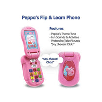 Peppa Pig Flip & Learn Toy Phone - Multicolour