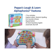 Peppa Pig Peppa's Laugh And Learn Alphaphonics Interactive Toy - Multicolour