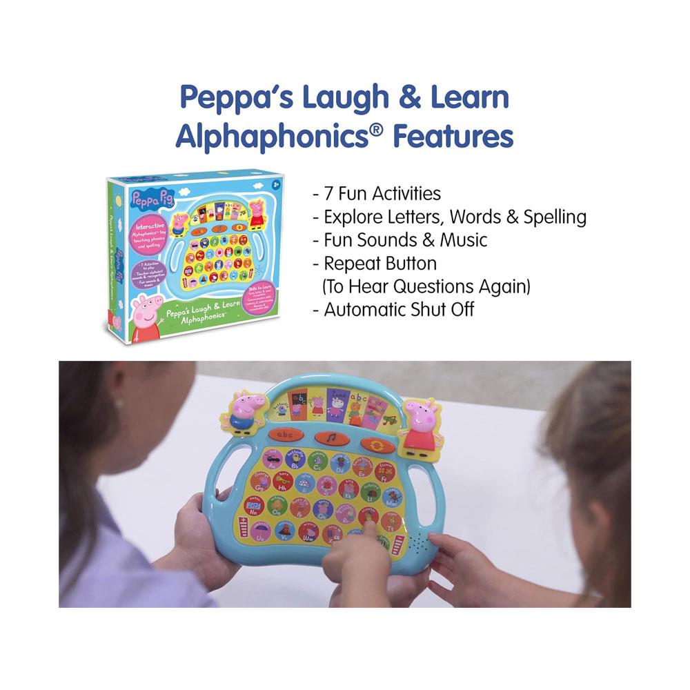 Peppa Pig Peppa's Laugh And Learn Alphaphonics Interactive Toy - Multicolour