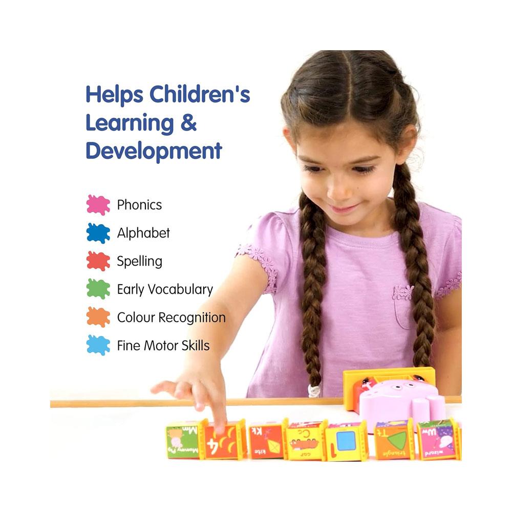 Peppa Pig Peppa's Phonic Alphabet 4 Fun Activities Kids Interactive Learning Toy - Multicolour Secondary image
