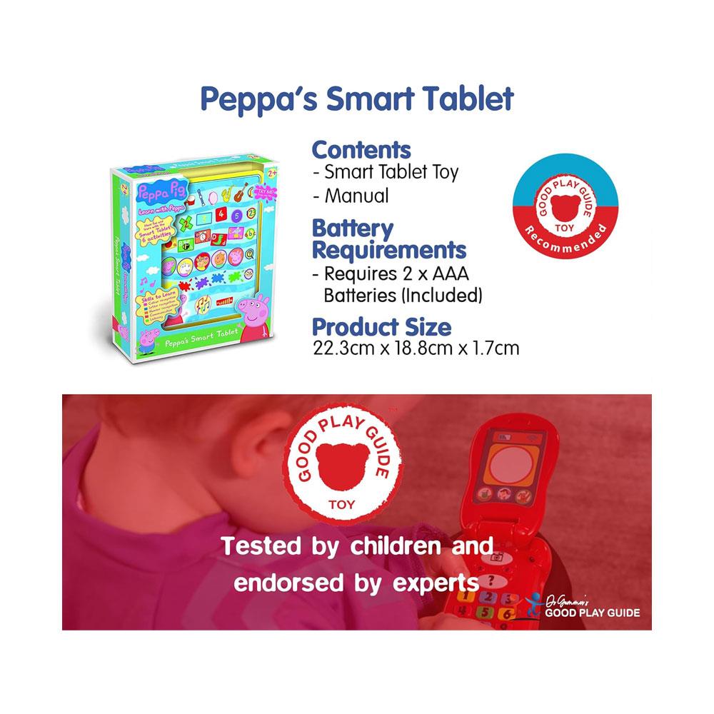 Peppa Pig Peppa's Smart Tablet Toy - Multicolour