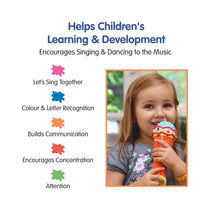 Peppa Pig Singalong And Learn Microphone Electronic Toy - Multicolour