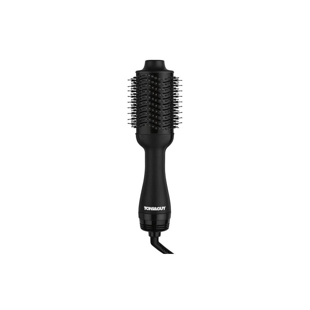 Toni & Guy Brush & Shine 2 In 1 Hair Dryer Volumiser - Black