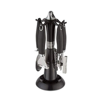 Morphy Richards Dune 4 Piece Gadget Set With Carousel Stand - Black