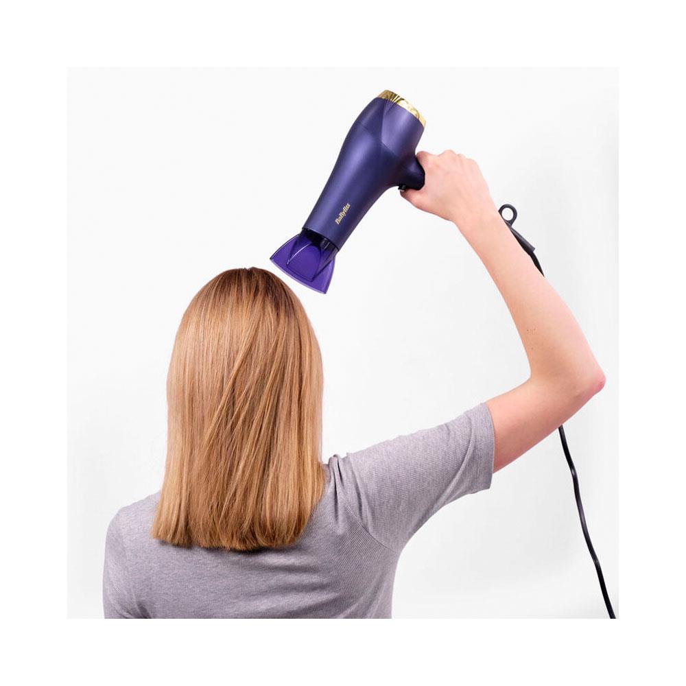 BaByliss Midnight Luxe Hair Dryer 2300W 3 Heat And 2 Speed Settings - Blue
