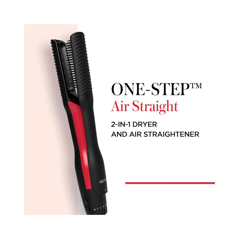 Revlon One-Step Air Straight 2-In-1 Dryer & Straightener - Black Secondary image